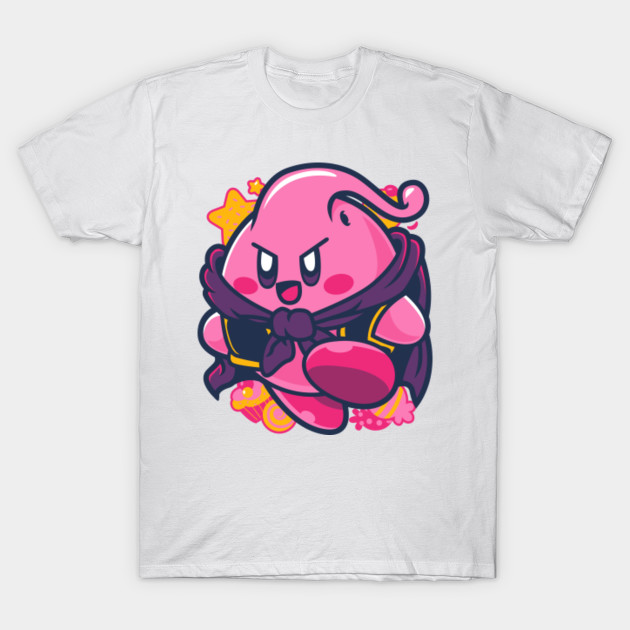 Kirby and Majin Buu Fusion T-Shirt-TOZ